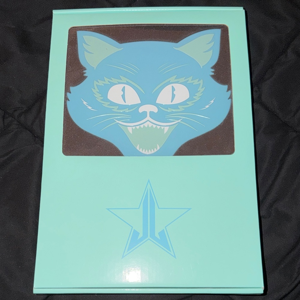Jeffree Star Blue Nine Lives Cat Spring Box Exclusive Hand Mirror NEW BOX 2024